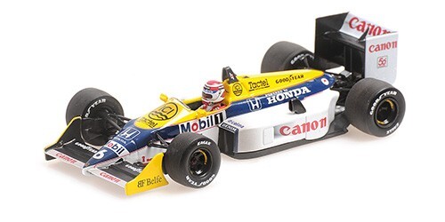 Williams Honda FW11B 1987 Piquet Dirty Minichamps 1/43
