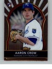2011 Finest Aaron Crow 96 RC Kansas City Royals