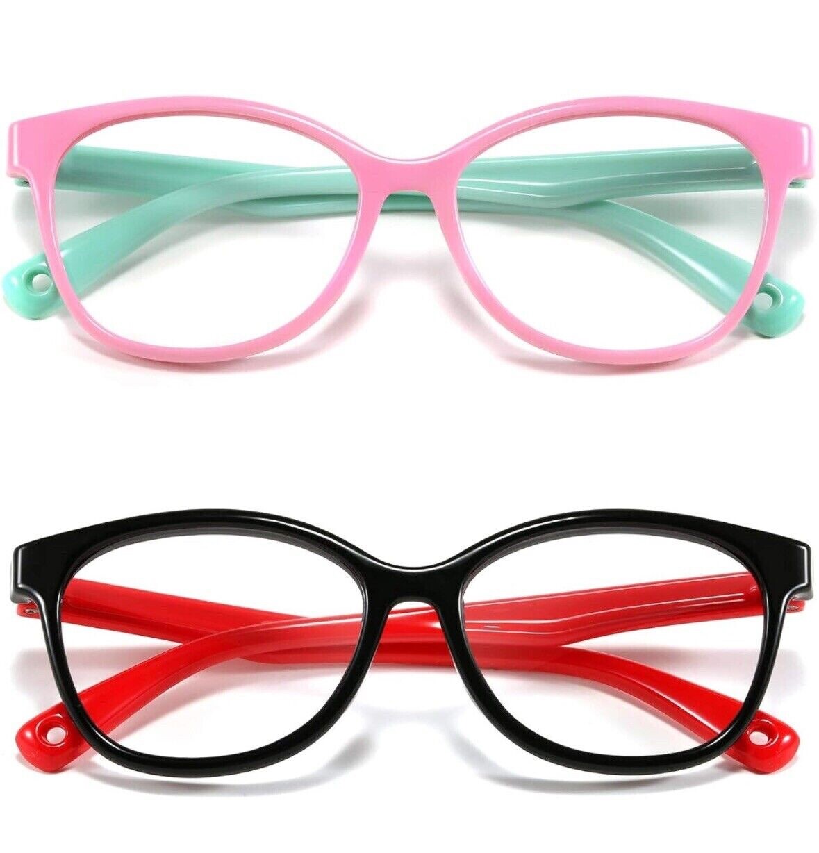 Blue Light Blocking Glasses for Kids UV Protection Girls Boys Blue Light Glasses-image