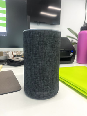 Amazon Echo (2nd Generation) Smart Assistant - Charcoal Fabric