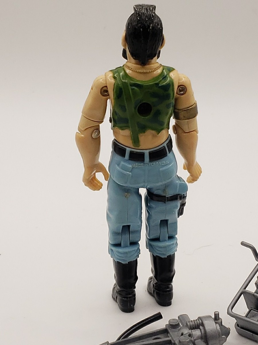 GI Joe アクションソルジャー　フィギュア　火炎放射器　レトロ GI Joe アクションソルジャー フィギュア 火炎放射器 レトロ