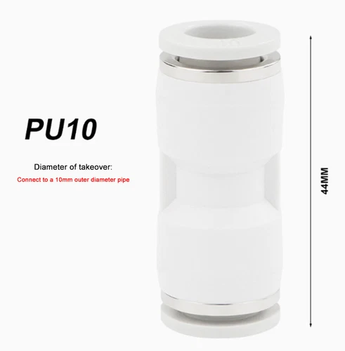 PU/PY/PE Series Tracheal Connector Outer Diameter 4/6/8-16MM For PU/Nylon Hose - Picture 15 of 45