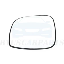 Left Side Heated Door View Mirror Glass w/Base For 2008-2011 Dodge Grand Caravan