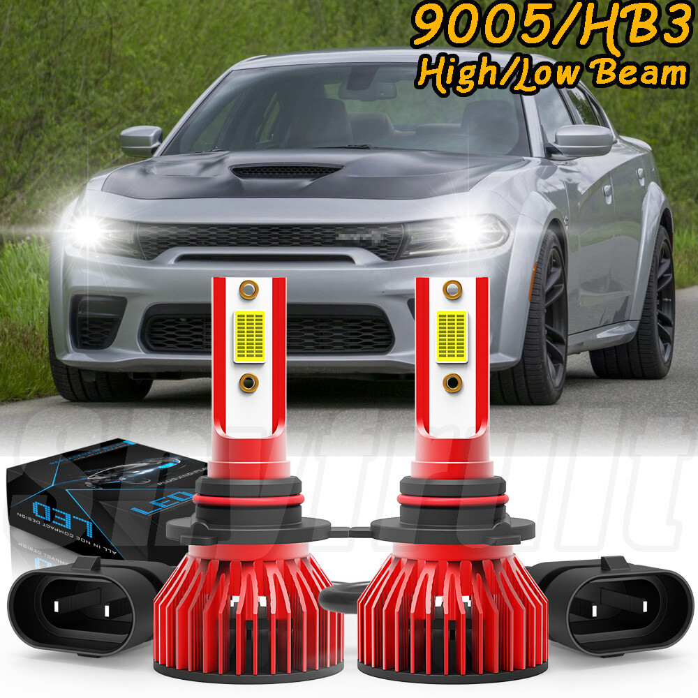 2x LED Headlights Light Bulbs Fit Dodge Charger 2016 2017 2018 2019 2020 - 2022 | eBay 2x LED Headlights Light Bulbs Fit Dodge Charger 2016 2017 2018 2019 2020 - 2022 | eBay