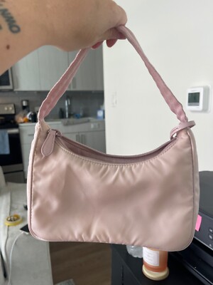 Prada Nylon Re-Edition 2000 Mini Bag Alabaster Pink | eBay