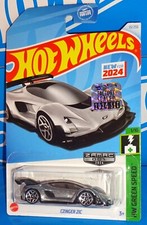 Hot Wheels 2024 Factory Set Walmart ZAMAC #001 HW Green Speed Czinger 21C
