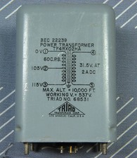 Vintage Triad TF4RX02HA Power Transformer 115V Pri, 31.5V Sec, tested good