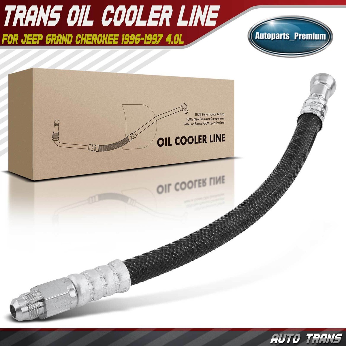 New Transmission Oil Cooler Line for Jeep Grand Cherokee 1996-1997