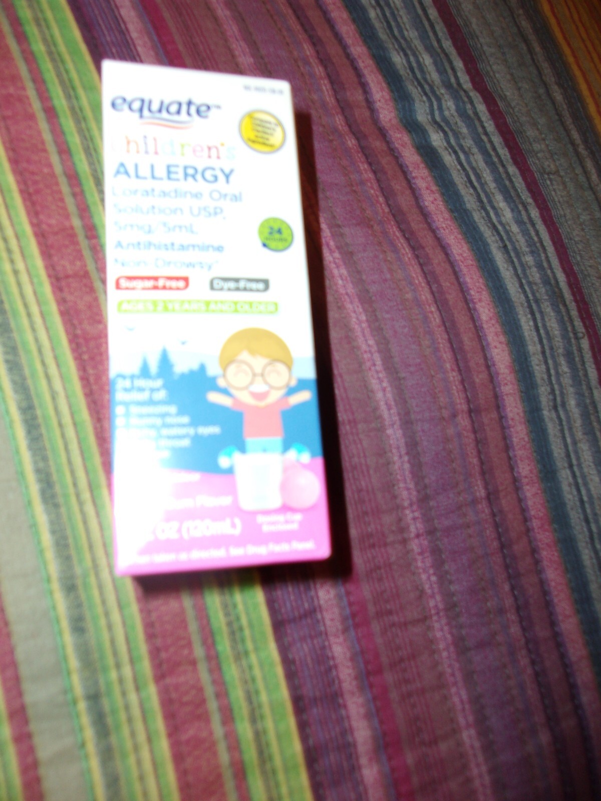 Equate children s allergy loratadine oral, sugar and dye free eBay