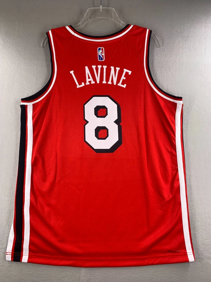 Nike NBA Chicago Bulls Zach LaVine City Edition 2021 Swingman Jersey