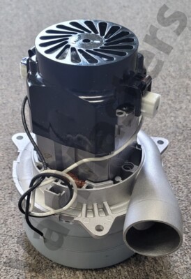 Ametek/Lamb 117123-00 Vacuum & Central Motor, NEW 240 volt 3 stage