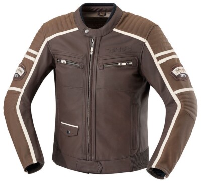 IXS CURTIS 100% Leather Motorcycle Jacket Mens 50 MSRP $539