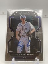 2022 Panini Prizm Draft Picks Riley Cornelio Washington Nationals Signed