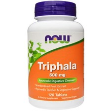 Now Foods, 2 Pack Triphala, 500 mg, 120 Tablets
