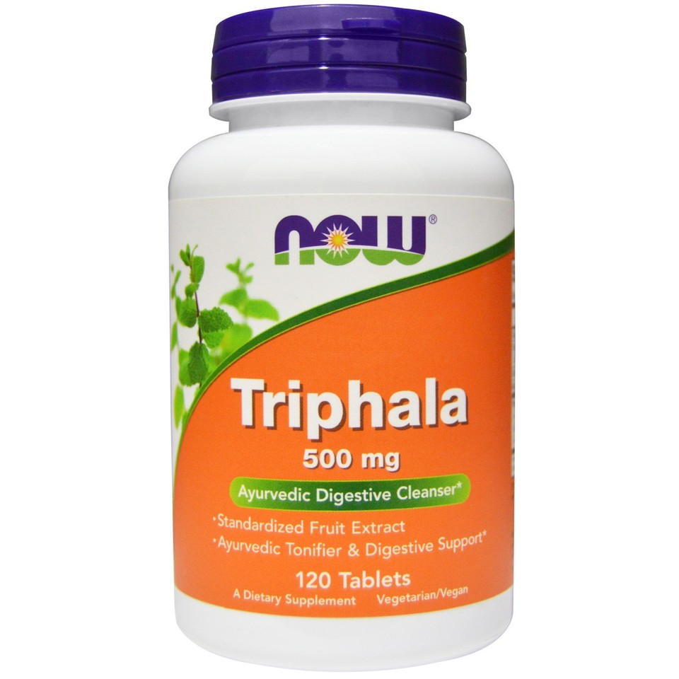 Now Foods, (2 Pack) Triphala, 500 mg, 120 Tablets