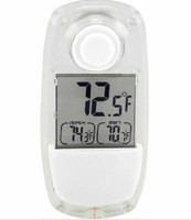 La Crosse Solar Powered Window Thermometer Inside Or Outside View C And F La Crosse Solar Powered Window Thermometer Inside Or Outside View C And F