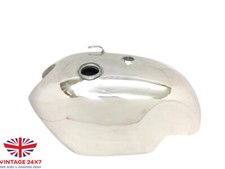 PASSEND F&Uuml;R BSA ROCKET GOLDSTAR CLUBMAN KRAFTSTOFFTANK & DECKEL AUS POLIERTER...