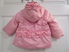Chrildren's Place Girls Pink Hooded Ruffles And Bows Coat Size 6-9M SALE!! — photo 6