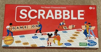 Scrabble - The Classic Crossword Game by Hasbro Gaming (New)