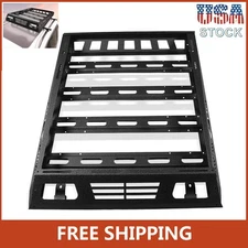 57x43'' Universal Roof Rack Heavy Duty Steel Cargo Top Luggage Carrier Basket