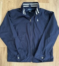 Polo by Ralph Lauren Blue Windbreaker Style Zip Up - Childrenswear M 10-12 