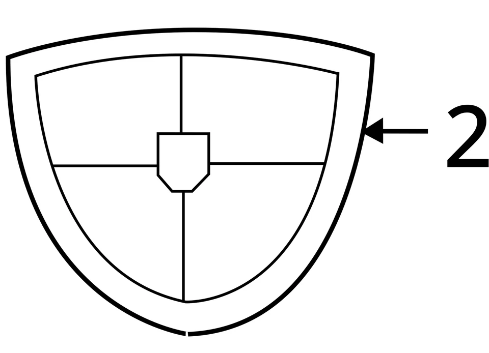 Подушка безопасности переднее колесо водителя подходит для 09-10 ROUTAN 1626737 - Изображение 4 из 4