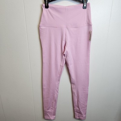 Amazon Essentials Leggings Womens XS Pale Pink High Rise Stretch Yoga Pants Gym
