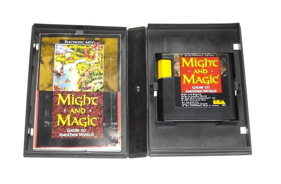 Sega Genesis - Might and Magic: Gates to Another World - 1991 No Manual - Image 2 of 2