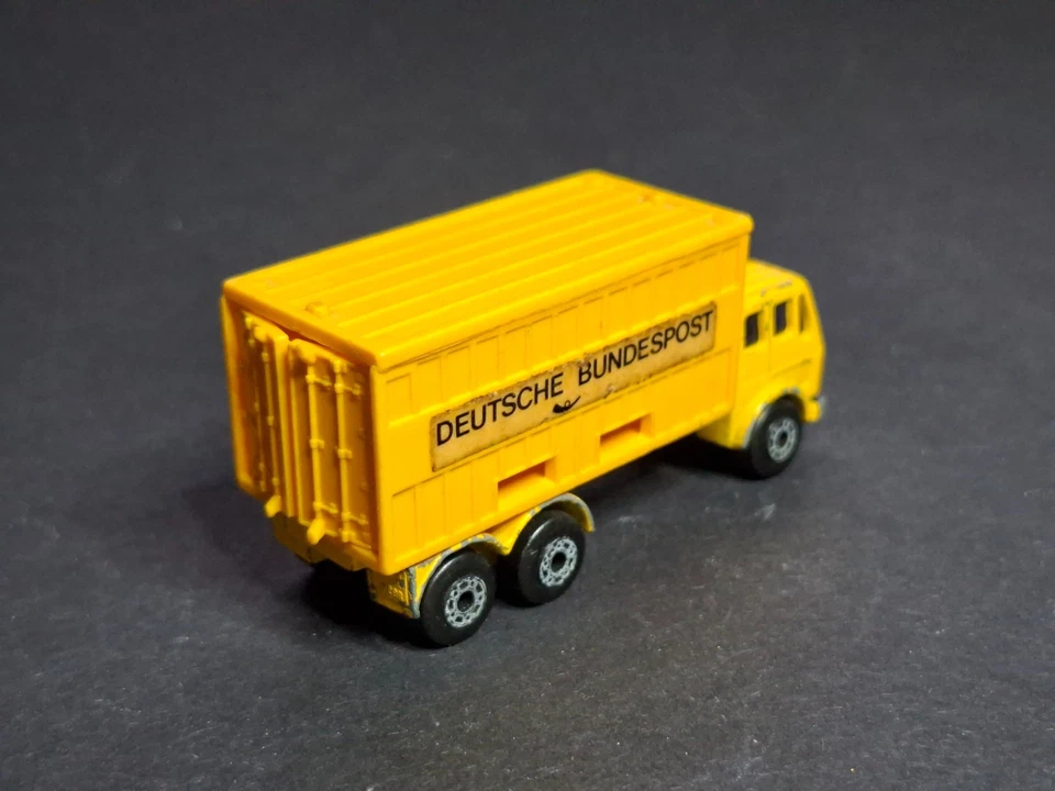 Matchbox Superfast Mercedes Container Truck Deutsche Bundespost - Bild 3 von 4