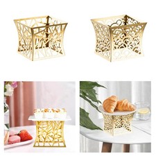 Tavolo da tavolo a buffet a portata di vetrina porta piastra per dessert per