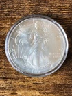 1994 WALKING LIBERTY AMERICAN EAGLE .999 FINE SILVER DOLLAR COIN 1oz. $1 TONED!