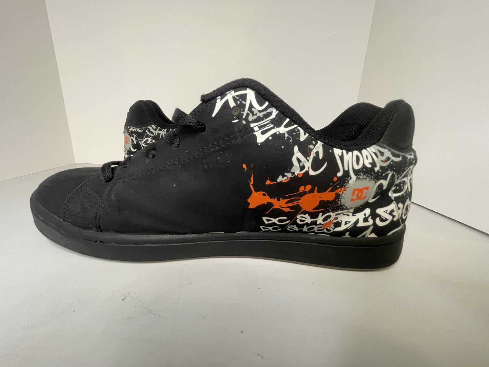 DC Shoes Rob Dyrdek Men's Black and Orange Y2K Skater Shoes 11.5 image 6