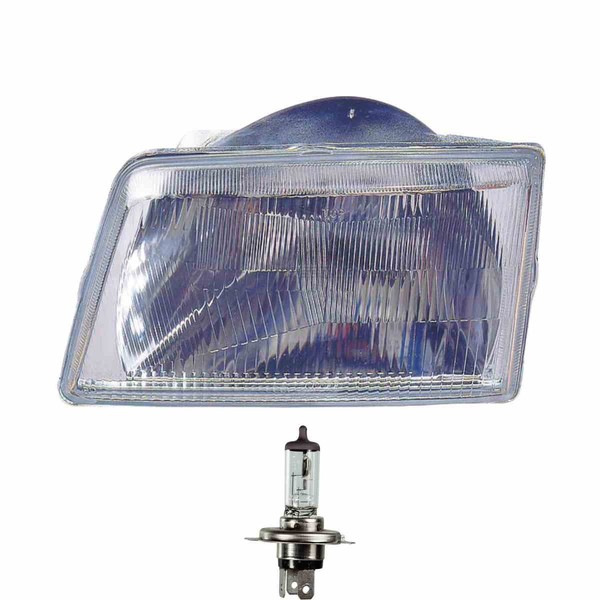 Halogen Scheinwerfer Links H4 FüR Peugeot 205 I Cabriolet Kasten II Inkl. Lampen-image