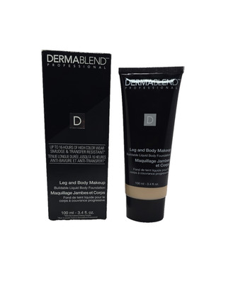 Dermablend Leg and Body  Foundation with SPF 25, Fair Nude On, 3.4 Fl. Oz. NEW