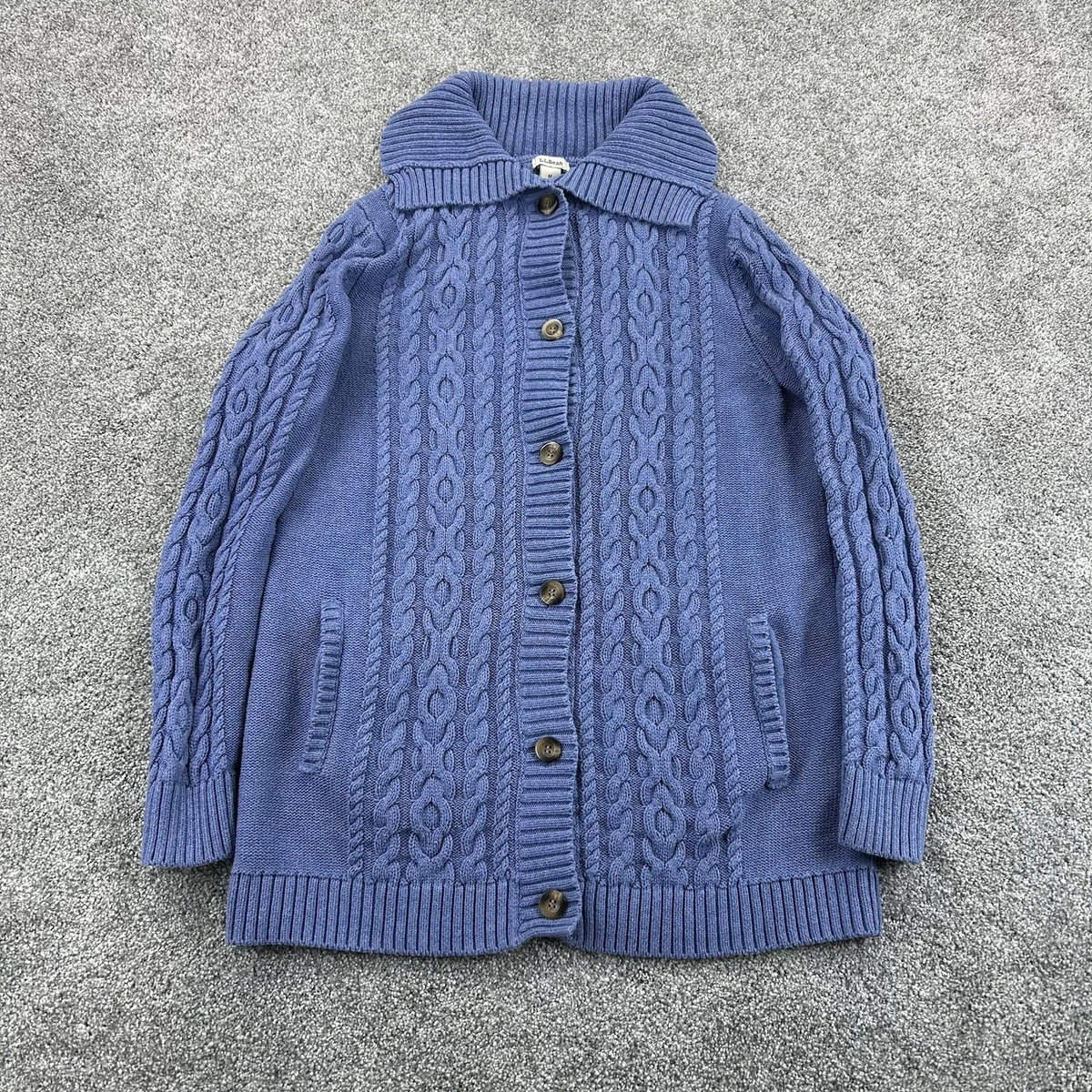 Ll Bean Fisherman Sweater In Women's Sweaters for sale - eBay