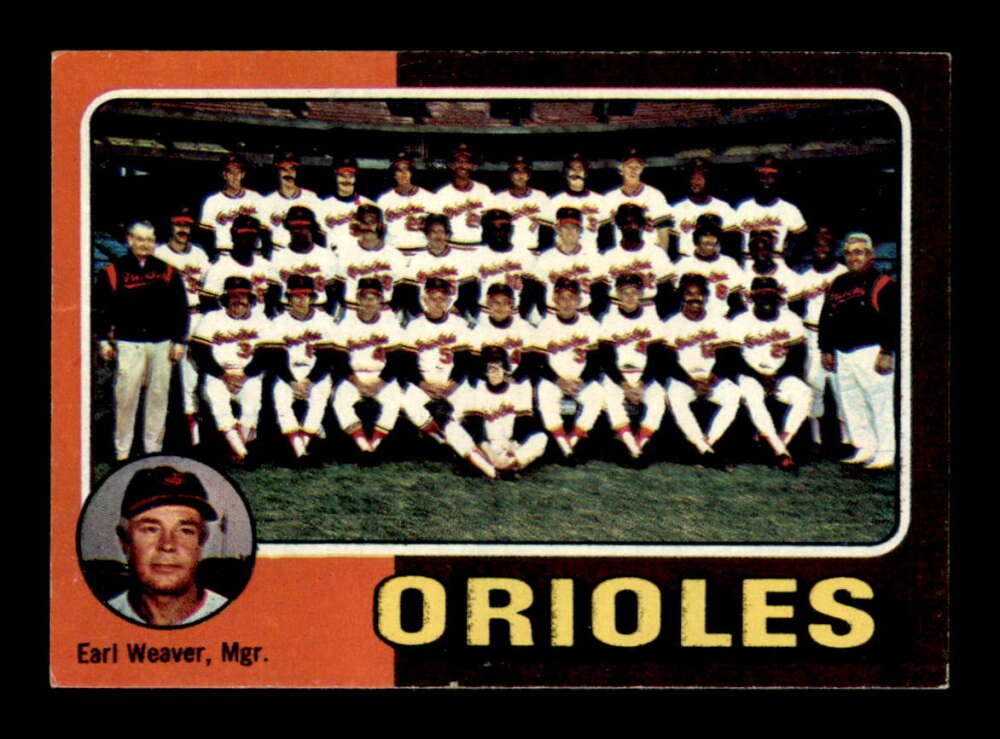 1975 Topps #117 Earl Weaver   VGEX X3513301