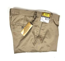 NEW GOLD LABEL 100 COTTON FLAT FRONT CHINO PANTS KHAKI Size 18 W29/L30 Boys