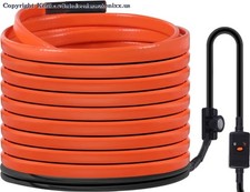 40FT Heat Tape for Water Pipes Freeze Protection IP65 Waterproof 7W/FT 110V BDDF