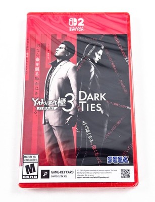 YAKUZA KIWAMI 3 & DARK TIES BRAND NEW SEALED 2026 Authentic Nintendo Switch 2