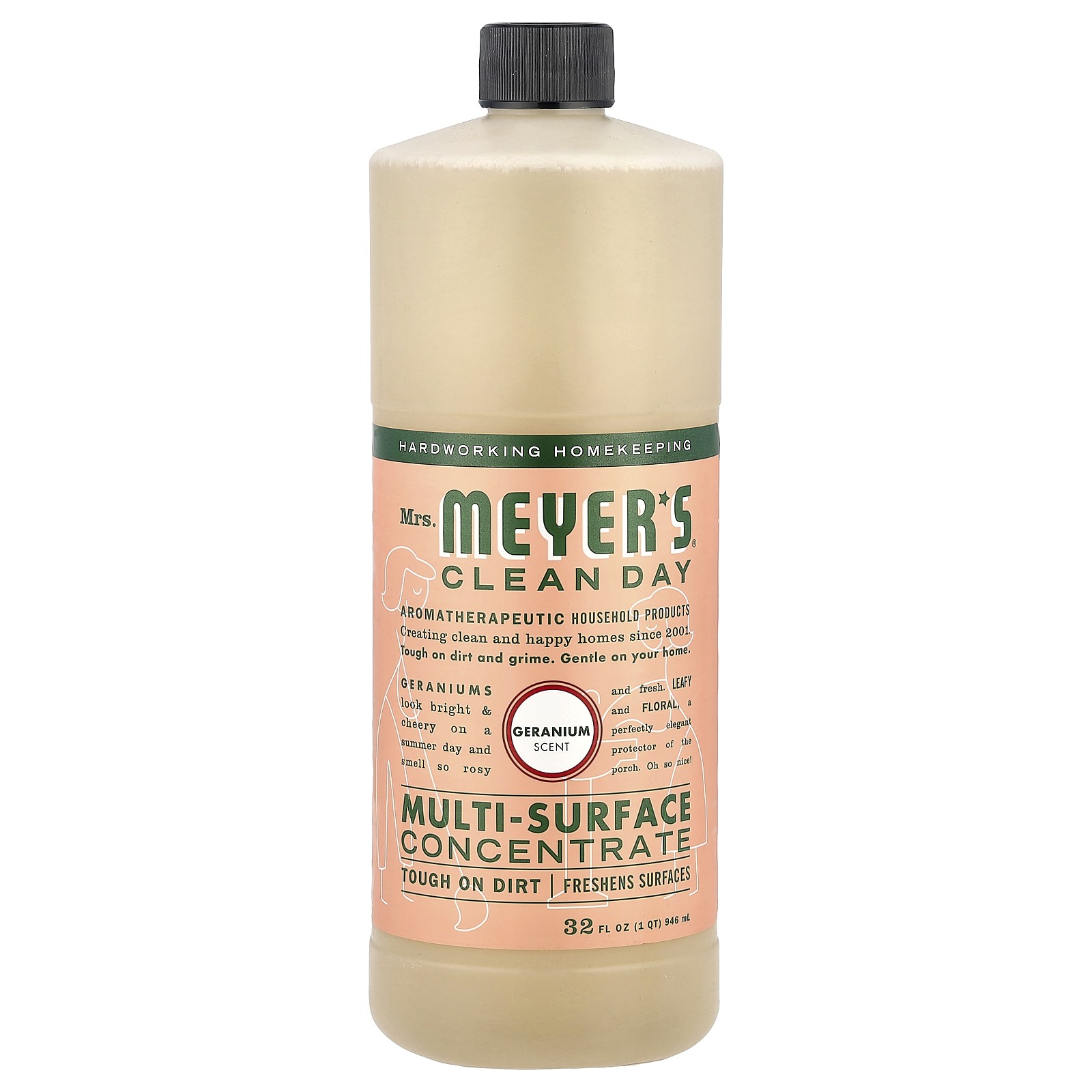 Концентрат для различных поверхностей герань 32 жидких унции 946 мл 3290₽