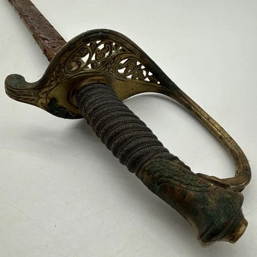 Civil War Era M1850 Staff & Field Officer's Sword  - Philadelphia ￼