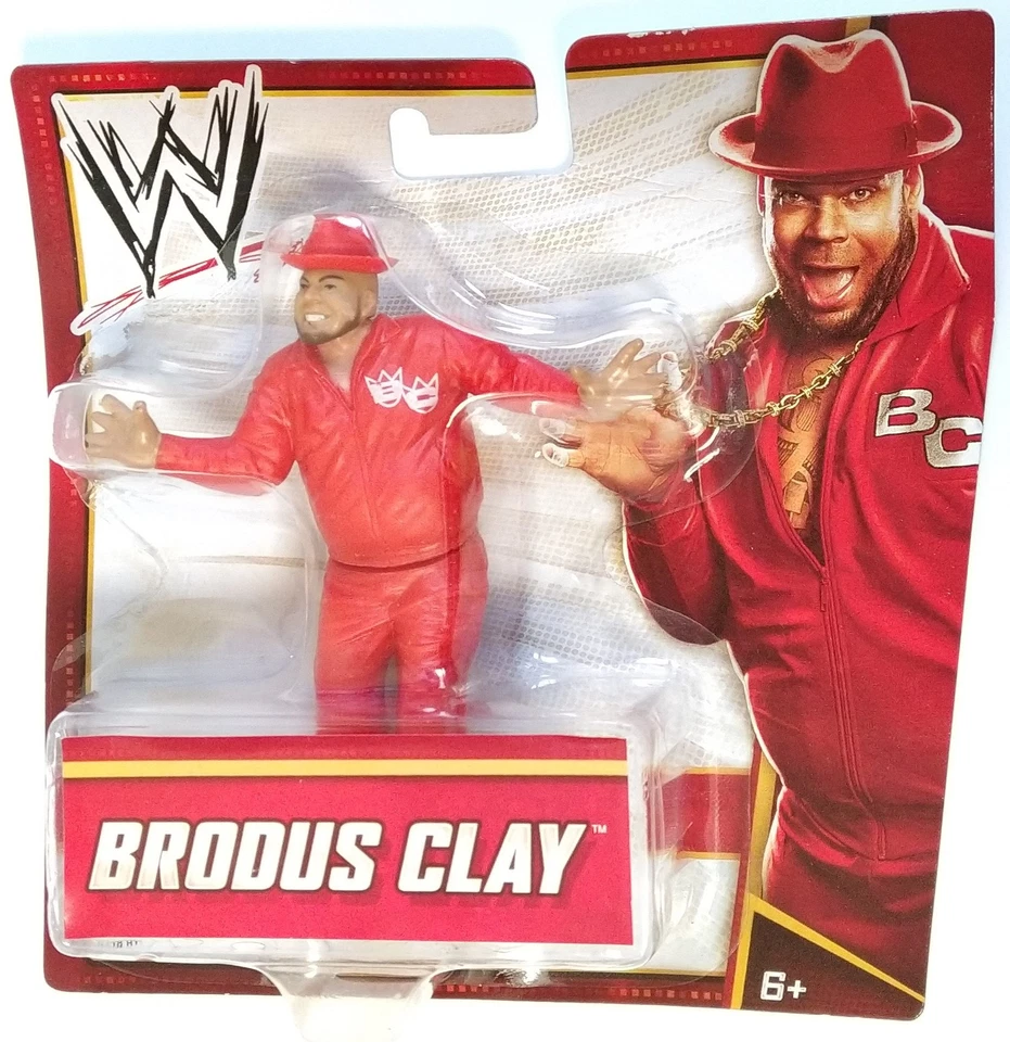 Figure WWE 10CM 2' Série Brodus Clay Mattel Wrestling - Photo 1/1