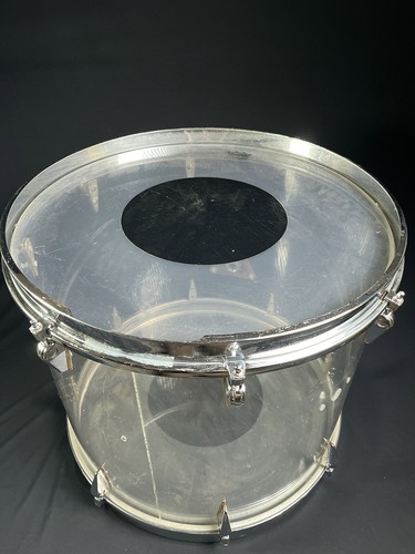 1960s Zickos Acrylic Drum Kit - 3 Piece Clear - 14 / 18 / 22 - Picture 17 of 20
