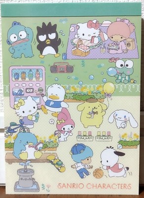 Sanrio Charakter Memo Block 75 Hello Kitty Little Twin Stars Cinnamoroll Kind...