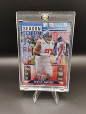Dexter Lawrence 2024 Contenders Optic  Season Ticket /13 Red White Blue