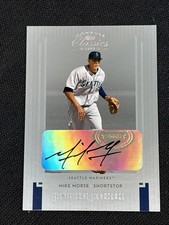 2005 Donruss Classics - Mike Morse #213 Silver Significant Signatures /100 (AU,