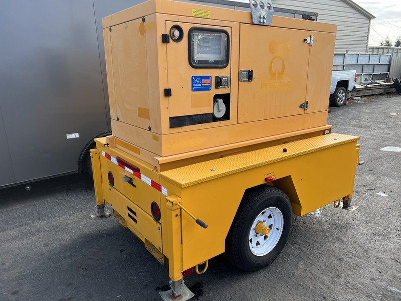 VIDEO PRAMAC GRW35 Diesel Generator YANMAR Engine 88h 25kw 35kw