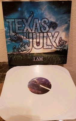 Texas In July ''I AM'' White Vinyl Record Tour Exclusive Limited to 30 Excellent 