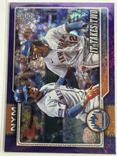 2026 Topps Series 1 It Takes Two Card 52! Soto & Lindor Purple Foil /250