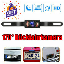 170° Rückfahrkamera Kabelgebunden Nachtsicht Kennzleuchtenkamera Nummernschild